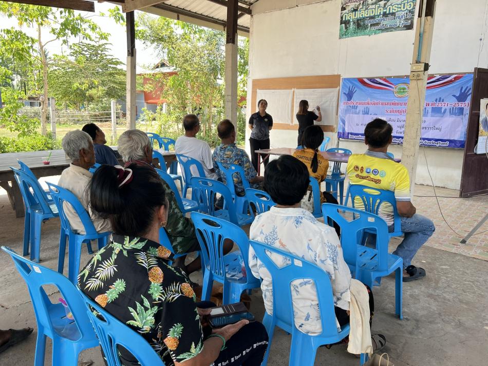 การประชาคมเพื่อจัดทำแผนพัฒนาท้องถิ่น (พ.ศ.2571-2575) ระดับหมู่บ้าน ในวันที่ 30 มีนาคม พ.ศ.2569 ณ.ศาลาประชาคมบ้านดอนหมาไน หมู่ที่ 9 ตำบลขวาวใหญ่ อำเภอศีขรภูมิ จังหวัดสุรินทร์